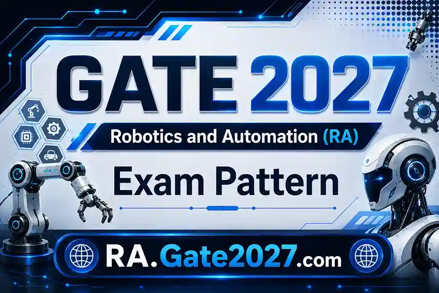 GATE Robotics and Automation (RA) Exam Pattern 2027