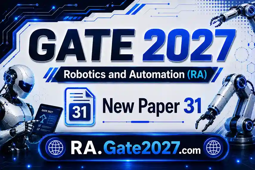 GATE Robotics and Automation (RA) 2027